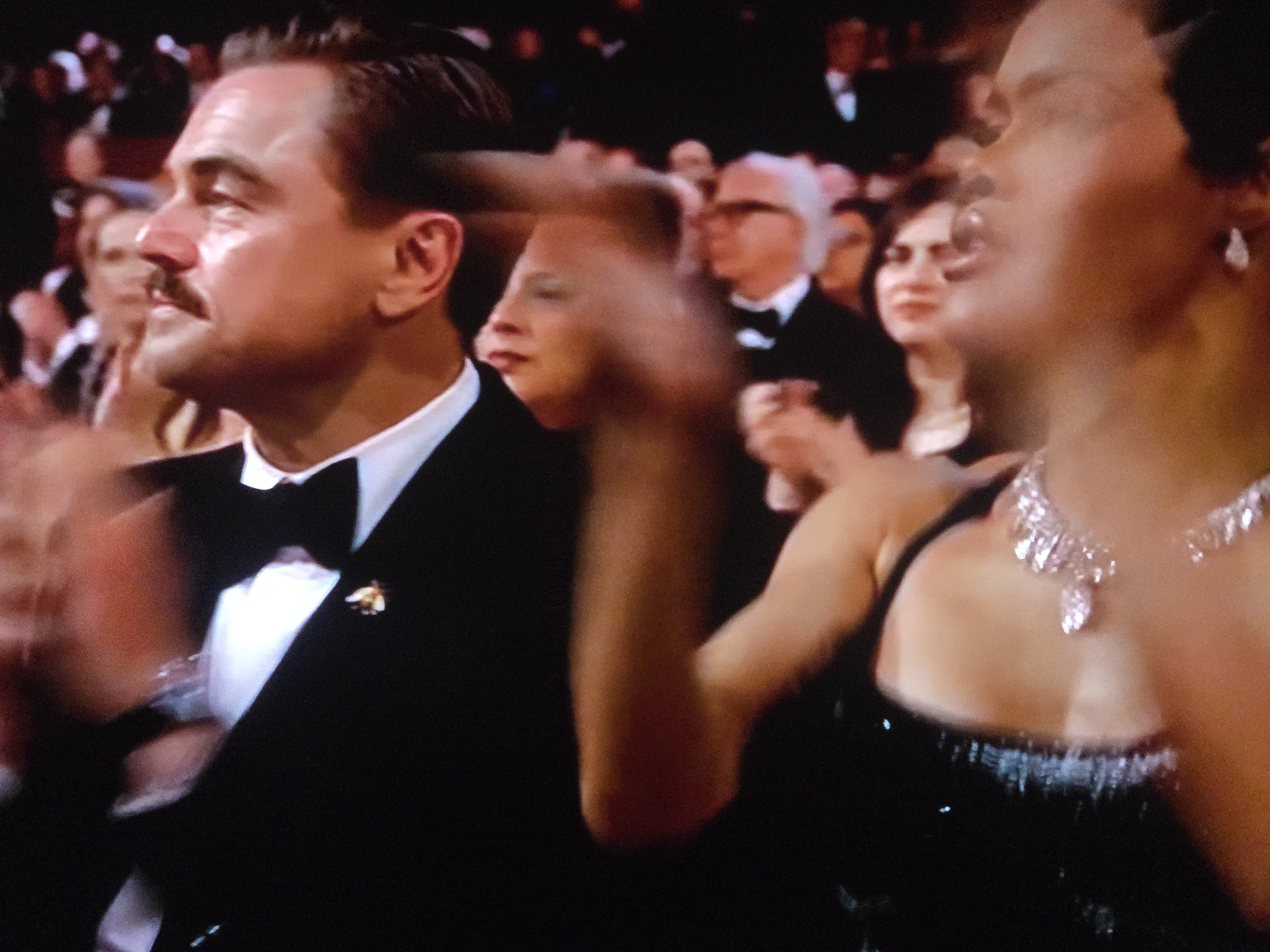 Leonardo DiCaprio in the Dolby Theatre audience